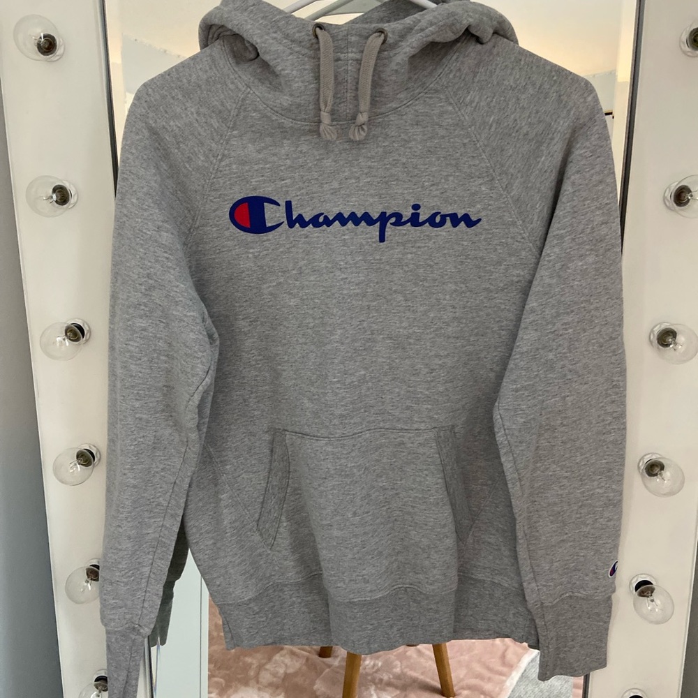 Champion gray hoodie